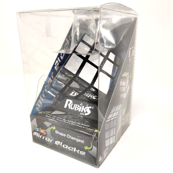 Rubiks Cube Mirror Blocks Edition Puzzle Game 2010 Winning Moves 8+ NOB Rare HTF - Picture 4 of 14